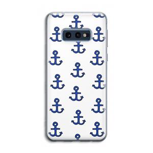 CaseCompany Ankers: Samsung Galaxy S10e Transparant Hoesje
