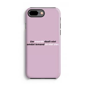 CaseCompany uw waarde daalt niet: iPhone 8 Plus Tough Case