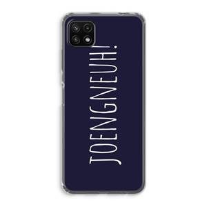 CaseCompany Joengneuh!: Samsung Galaxy A22 5G Transparant Hoesje