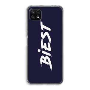 CaseCompany Biest: Samsung Galaxy A22 5G Transparant Hoesje
