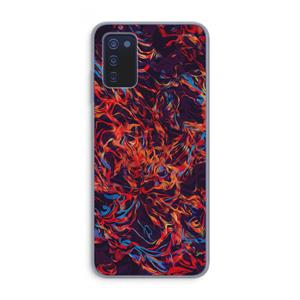 CaseCompany Lucifer: Samsung Galaxy A03s Transparant Hoesje