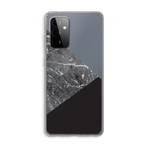 CaseCompany Combinatie marmer: Samsung Galaxy A72 Transparant Hoesje