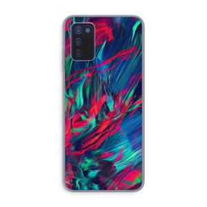 CaseCompany Pilgrims Of The Sea: Samsung Galaxy A03s Transparant Hoesje