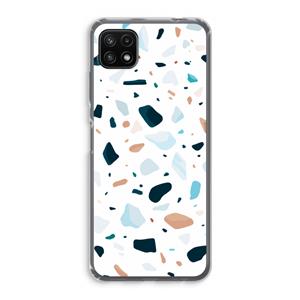 CaseCompany Terrazzo N°13: Samsung Galaxy A22 5G Transparant Hoesje