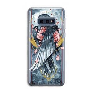 CaseCompany Golden Raven: Samsung Galaxy S10e Transparant Hoesje