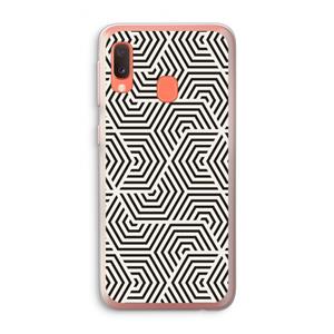 CaseCompany Magic pattern: Samsung Galaxy A20e Transparant Hoesje