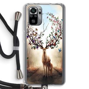 CaseCompany Seasons Change: Xiaomi Redmi Note 10S Transparant Hoesje met koord