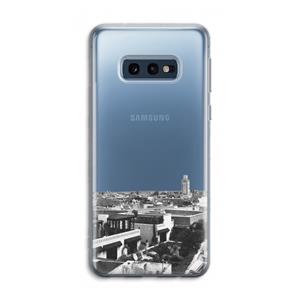 CaseCompany Marrakech Skyline : Samsung Galaxy S10e Transparant Hoesje