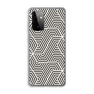 CaseCompany Magic pattern: Samsung Galaxy A72 Transparant Hoesje