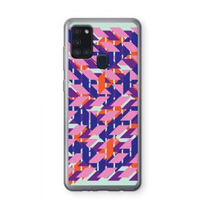 CaseCompany Skew Blush 3: Samsung Galaxy A21s Transparant Hoesje