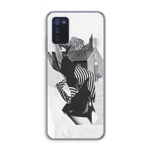 CaseCompany House: Samsung Galaxy A03s Transparant Hoesje