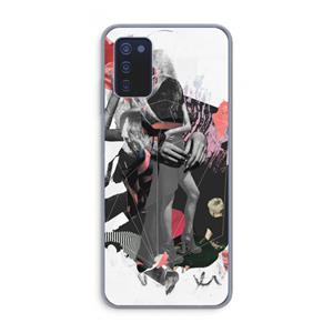 CaseCompany Dissimulation du réel: Samsung Galaxy A03s Transparant Hoesje
