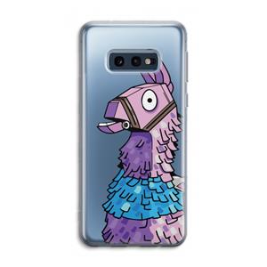 CaseCompany Lama: Samsung Galaxy S10e Transparant Hoesje