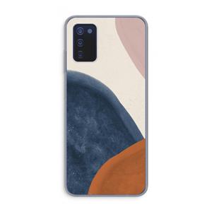 CaseCompany Geo #1: Samsung Galaxy A03s Transparant Hoesje