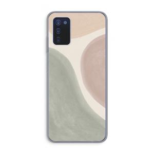 CaseCompany Geo #6: Samsung Galaxy A03s Transparant Hoesje