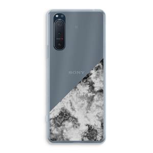 CaseCompany Onweer: Sony Xperia 5 II Transparant Hoesje