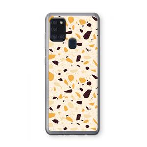 CaseCompany Terrazzo N°13: Samsung Galaxy A21s Transparant Hoesje
