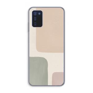 CaseCompany Geo #7: Samsung Galaxy A03s Transparant Hoesje