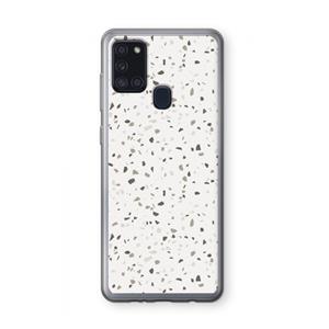 CaseCompany Terrazzo N°14: Samsung Galaxy A21s Transparant Hoesje