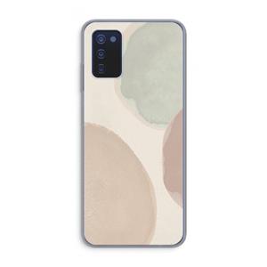 CaseCompany Geo #8: Samsung Galaxy A03s Transparant Hoesje