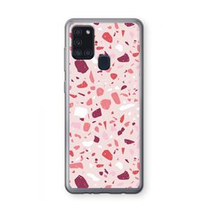 CaseCompany Terrazzo N°15: Samsung Galaxy A21s Transparant Hoesje