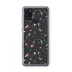 CaseCompany Terrazzo N°16: Samsung Galaxy A21s Transparant Hoesje