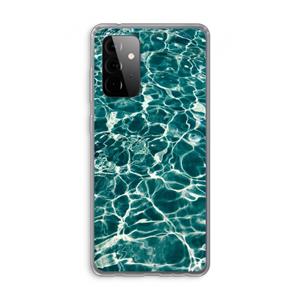 CaseCompany Weerkaatsing water: Samsung Galaxy A72 Transparant Hoesje