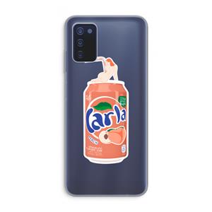 CaseCompany S(peach)less: Samsung Galaxy A03s Transparant Hoesje