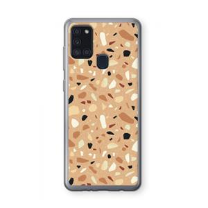 CaseCompany Terrazzo N°17: Samsung Galaxy A21s Transparant Hoesje