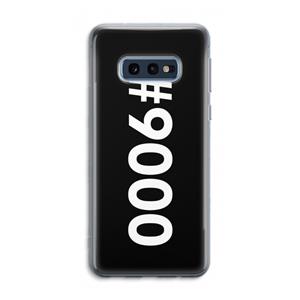 CaseCompany 9000: Samsung Galaxy S10e Transparant Hoesje