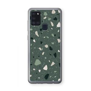 CaseCompany Terrazzo N°19: Samsung Galaxy A21s Transparant Hoesje