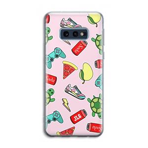 CaseCompany Things Jamie Loves: Samsung Galaxy S10e Transparant Hoesje