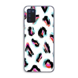 CaseCompany Cheetah color: Samsung Galaxy A03s Transparant Hoesje