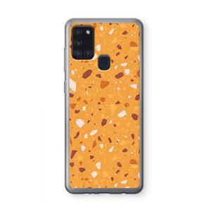 CaseCompany Terrazzo N°24: Samsung Galaxy A21s Transparant Hoesje