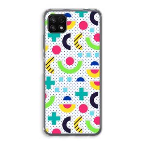 CaseCompany 8-bit N°1: Samsung Galaxy A22 5G Transparant Hoesje