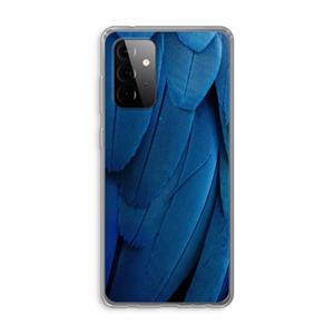 CaseCompany Pauw: Samsung Galaxy A72 Transparant Hoesje
