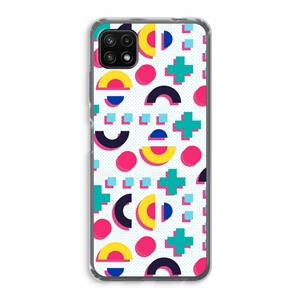 CaseCompany 8-bit N°2: Samsung Galaxy A22 5G Transparant Hoesje