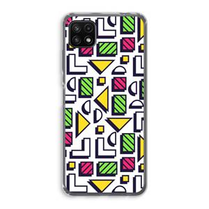 CaseCompany 8-bit N°4: Samsung Galaxy A22 5G Transparant Hoesje