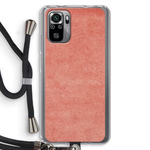 CaseCompany Marrakech Walls: Xiaomi Redmi Note 10S Transparant Hoesje met koord