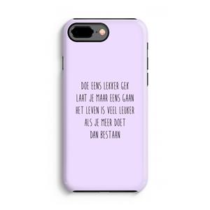 CaseCompany Gek: iPhone 8 Plus Tough Case