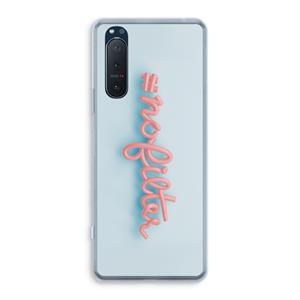 CaseCompany nofilter: Sony Xperia 5 II Transparant Hoesje