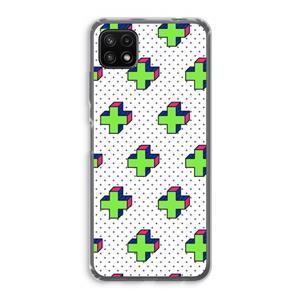 CaseCompany 8-bit N°10: Samsung Galaxy A22 5G Transparant Hoesje