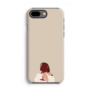 CaseCompany I drink wine: iPhone 8 Plus Tough Case