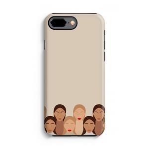 CaseCompany Girls girls girls: iPhone 8 Plus Tough Case