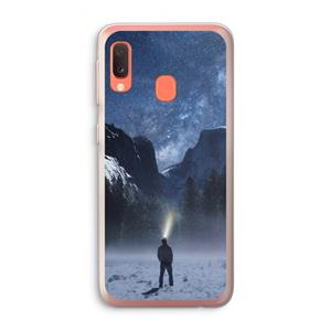 CaseCompany Wanderlust: Samsung Galaxy A20e Transparant Hoesje