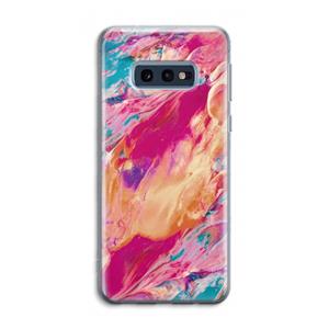 CaseCompany Pastel Echoes: Samsung Galaxy S10e Transparant Hoesje