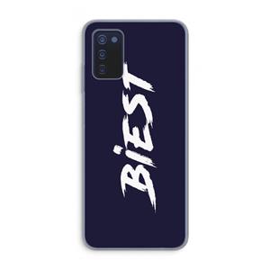 CaseCompany Biest: Samsung Galaxy A03s Transparant Hoesje
