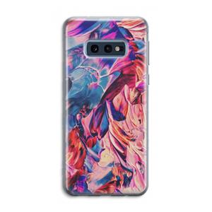 CaseCompany Pink Orchard: Samsung Galaxy S10e Transparant Hoesje