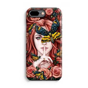 CaseCompany Lady Moth: iPhone 8 Plus Tough Case