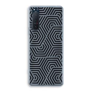 CaseCompany Magic pattern: Sony Xperia 5 II Transparant Hoesje